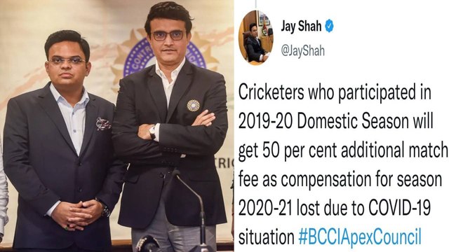 Details of match fee hike announced by BCCI for male and female domestic players