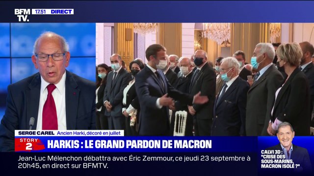 Pour Serge Carel, le président Macron a compris le problème des Harkis
