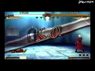 Fate Unlimited Codes Portable: Vídeo del juego 1