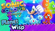 Sonic Colors Ultimate Walkthrough Part 4 (PS4)  Planet Wisp   100% Red Rings