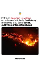 Las Islas Canarias viven una nueva erupción volcánica