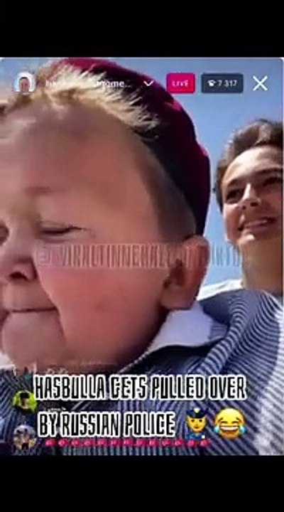 Hasbulla escapes from Russian police (FUNNY) _hasbulla(360P)