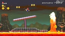 New Super Mario Bros: Gameplay: Evitando la lava