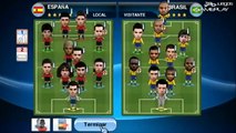 PES 2010: Gameplay: España vs Brasil