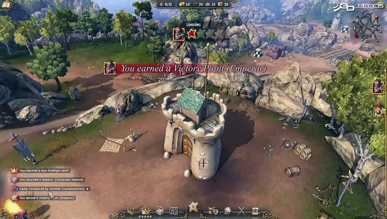 The Settlers 7: Close Up: Victory Points