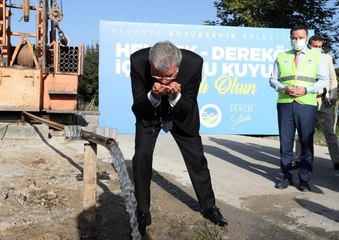 Sakarya'da 146 bin kişinin ihtiyacını karşılayacak su kaynağına ulaşıldı- Başkan Yüce, Sapanca Gölü ve Akçay Barajı'nı büyük ölçüde rahatlatacak su...