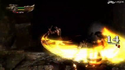 God of War 3: Gameplay Demo 1: El vuelo de Ícaro
