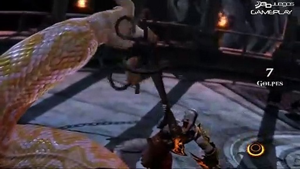 God of War 3: Gameplay 3: Decapitación de Gorgona