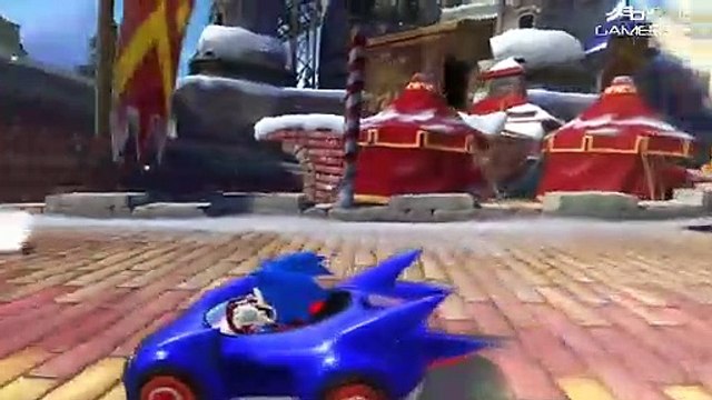 Sonic & Sega All Stars Racing: Gameplay 3: Castillo tempestuoso