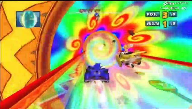 Sonic & Sega All Stars Racing: Gameplay 2: Samba psicodélica