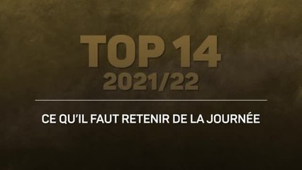 Top 14 - Ce qu'il faut retenir de la 3e journée