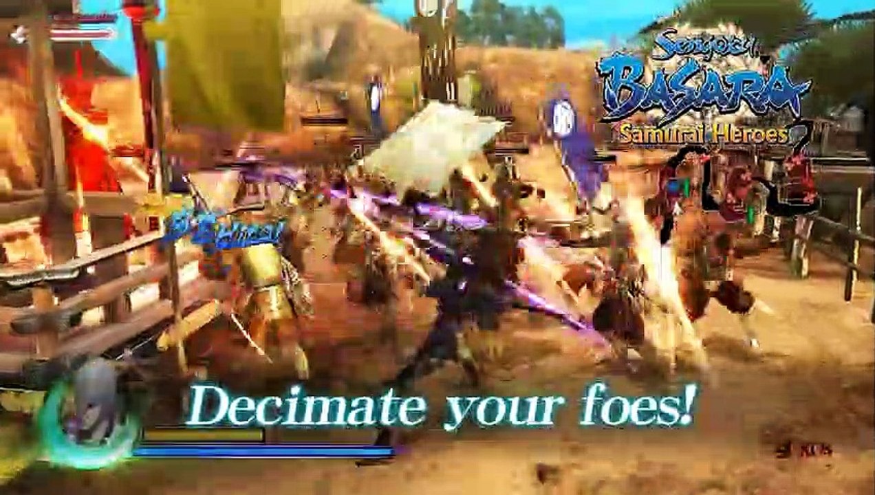 Sengoku BASARA Samurai Heroes: Trailer GamesCom