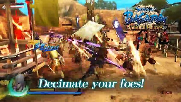 Sengoku BASARA Samurai Heroes: Trailer GamesCom