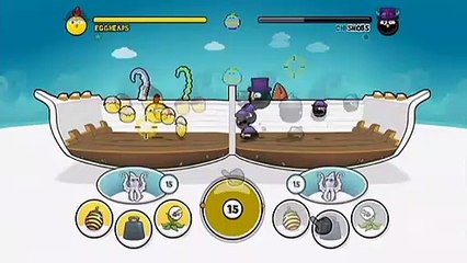 chick chick BOOM: Gameplay: Ship