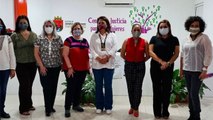 INM, Inmujeres y Conavim atienden a mujeres migrantes en Chiapas