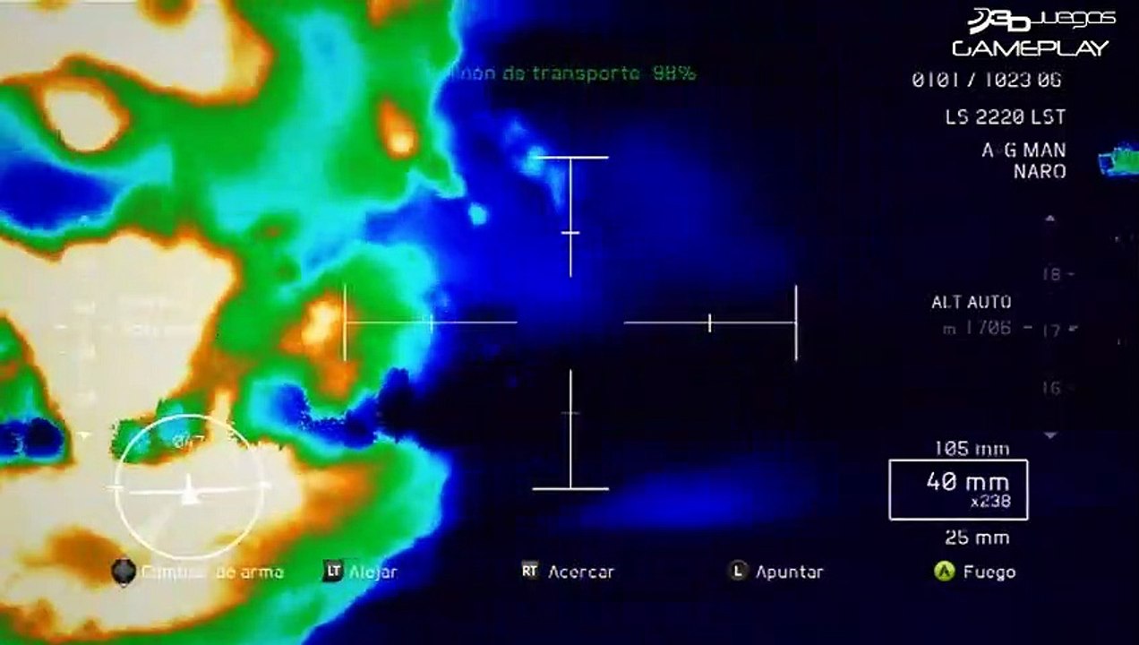 Tom Clancy's HAWX 2: Gameplay: Ojos en el cielo