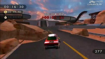 TrackMania: Gameplay: El más rápido del desierto