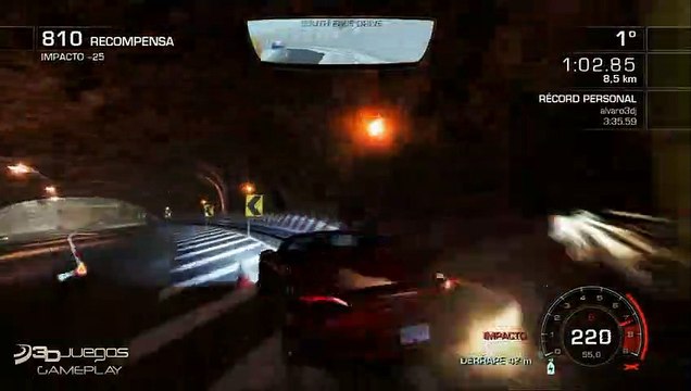 Need for Speed Hot Pursuit: Gameplay: Combustible en las Venas