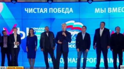 Putin's United Russia Party Claim Victory