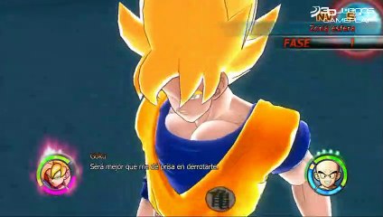 Dragon Ball Raging Blast 2: Gameplay: Enfrentamiento Helado