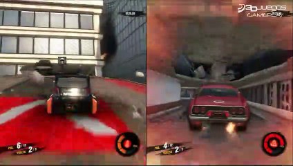 MotorStorm Apocalypse: Gameplay: Apocalipsis a pantalla partida