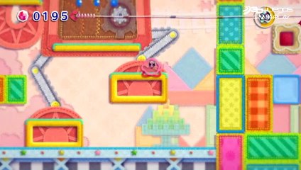 Kirby&#39;s Epic Yarn: Gameplay: El Gran Robot