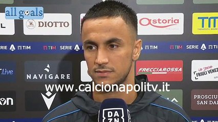Udinese-Napoli 0-4 20/9/21 intervista pre-partita Adam Ounas