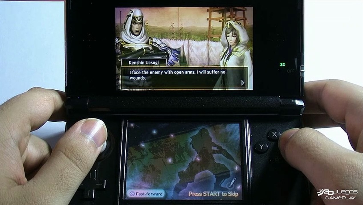 Samurai Warriors Chronicles: Gameplay:  Batallas desde el Japón feudal