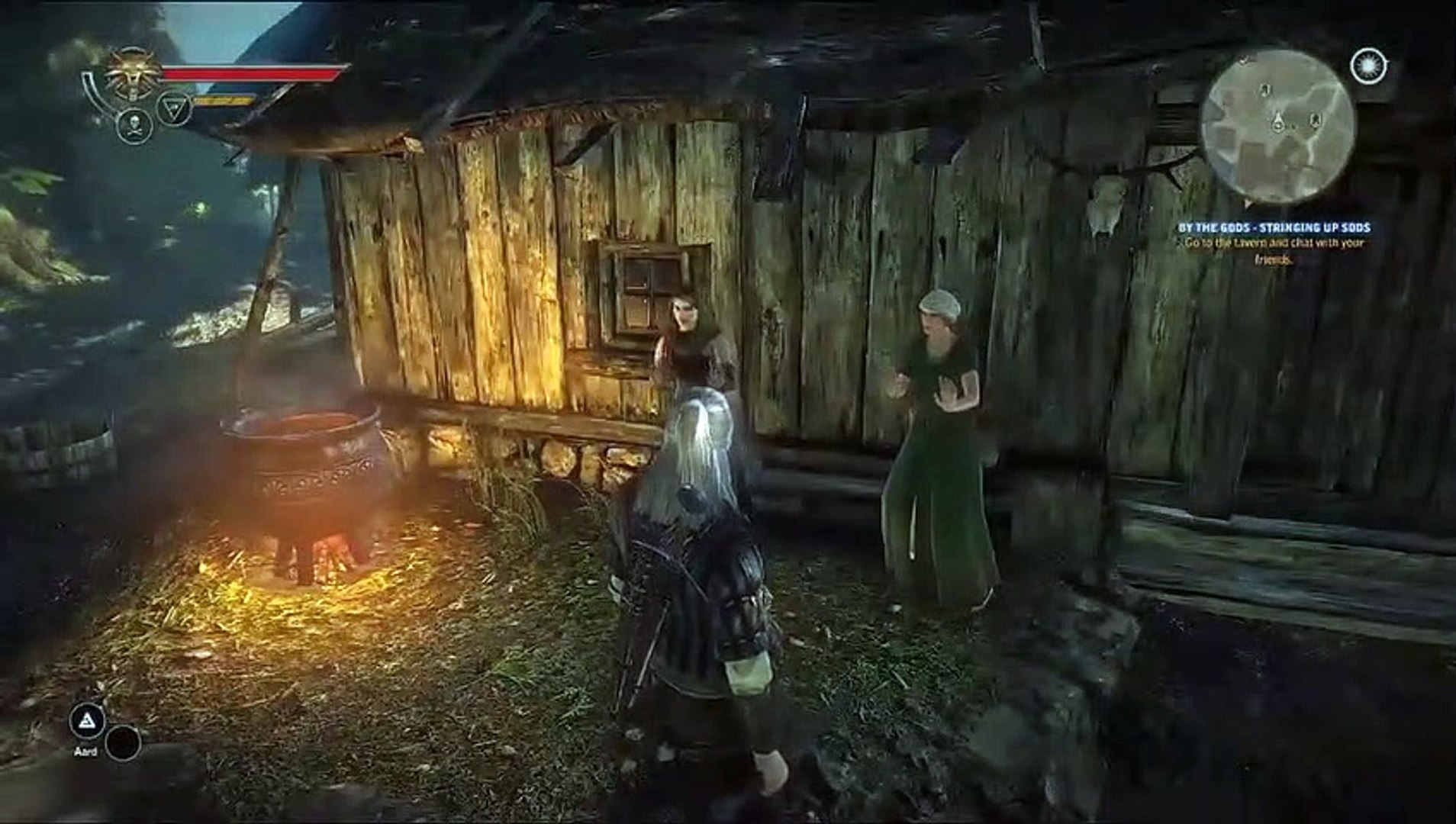 The Witcher 2 Gameplay Movie 2 - Living World 