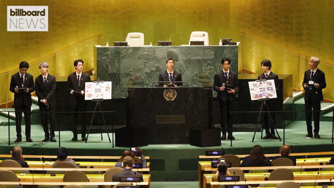 BTS Perform at UN Gathering & Praise ‘Welcome G...