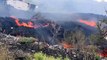 Impresionantes imágenes de la lava en la zona afectada por la erupción