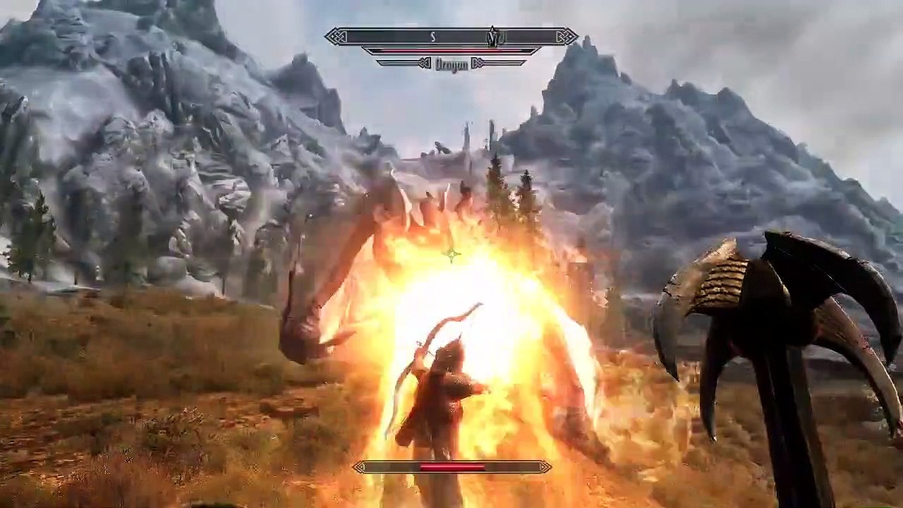The Elder Scrolls V Skyrim: Gameplay Trailer Comic Con