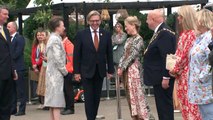 'Lovely to come back': Princess Anne attends RHS Flower Show