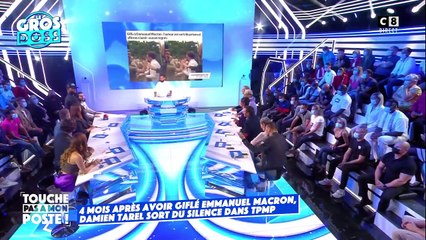 Damien Tarel, le jeune homme qui a giflé le Président de la République, était l'invité de Cyril Hanouna dans "TPMP", lundi 20 septembre.