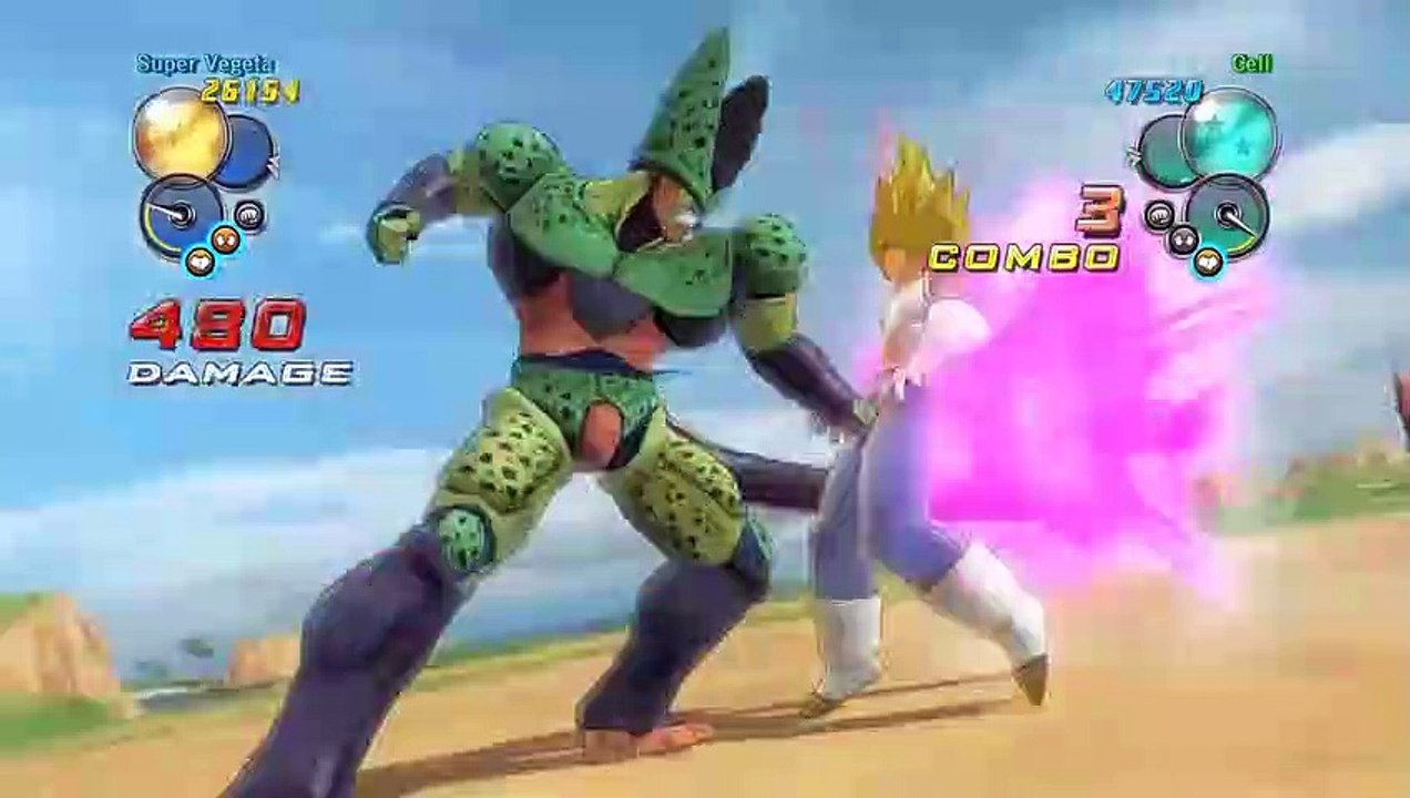 Dragon Ball Z Ultimate Tenkaichi: Vegeta vs Cell