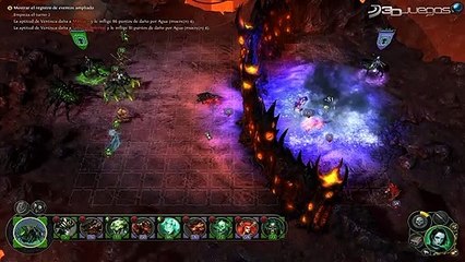 Might & Magic Heroes VI: Gameplay: Asalto al Castillo Necropolis