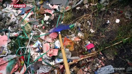 Doğa için bir araya geldiler, tonlarca atık topladılar