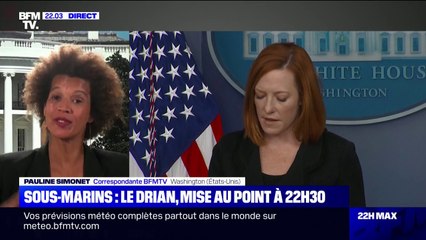 Crise des sous-marins: pour la porte-parole de la Maison Blanche, il n'est pas question de revenir sur le nouveau contrat