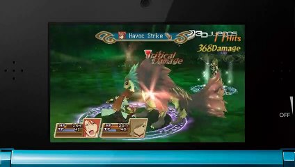 Tales of the Abyss: Gameplay: La Reina de los Ligers