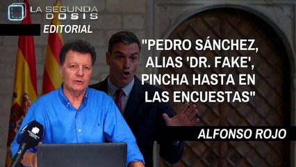 Alfonso Rojo: "Pedro Sanchez, alias ‘Dr Fake’, pincha hasta en las encuestas"