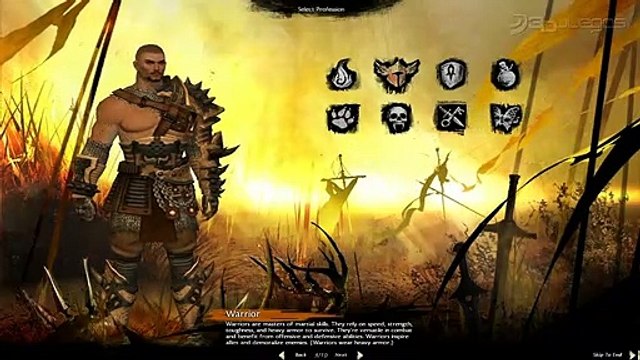 Guild Wars 2: Gameplay: Editor de Personajes