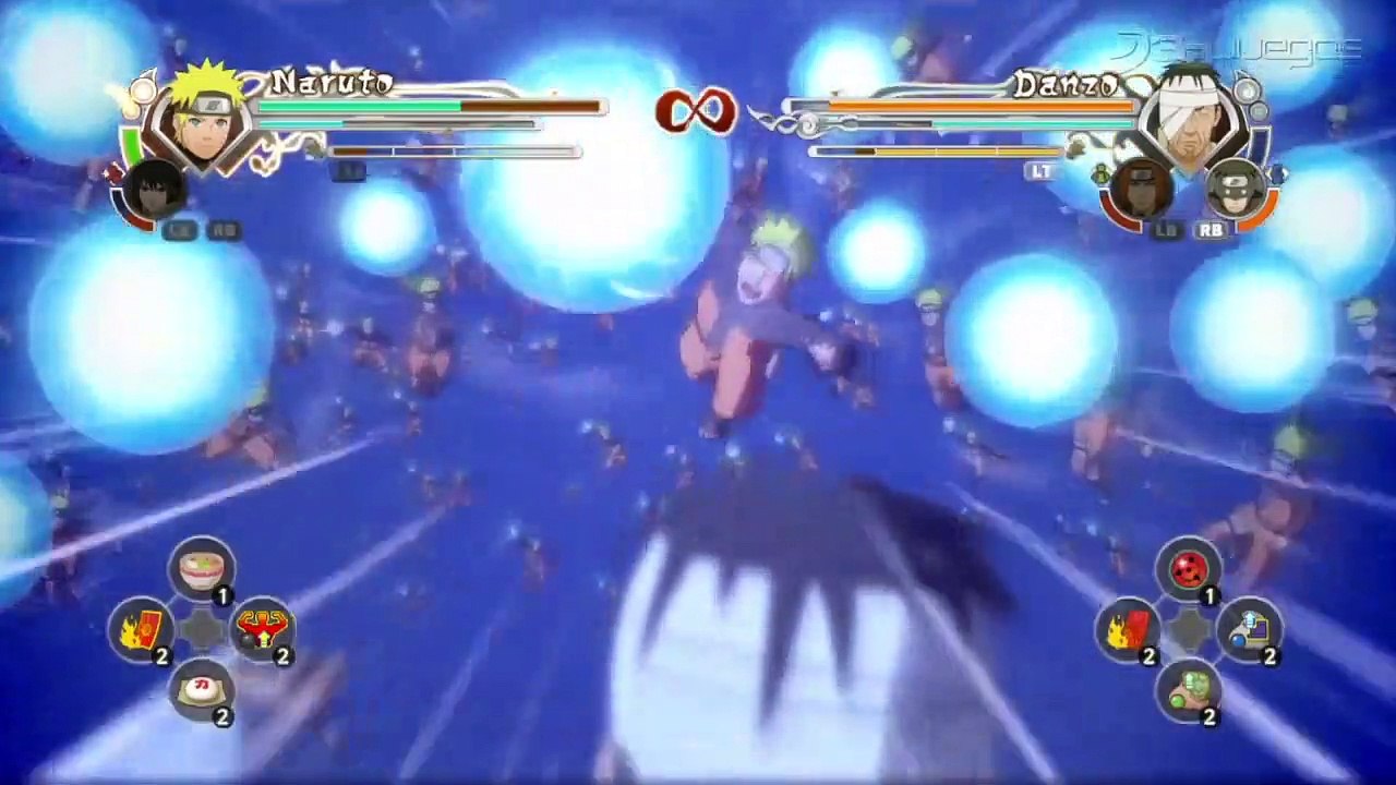 Naruto vs Danzo