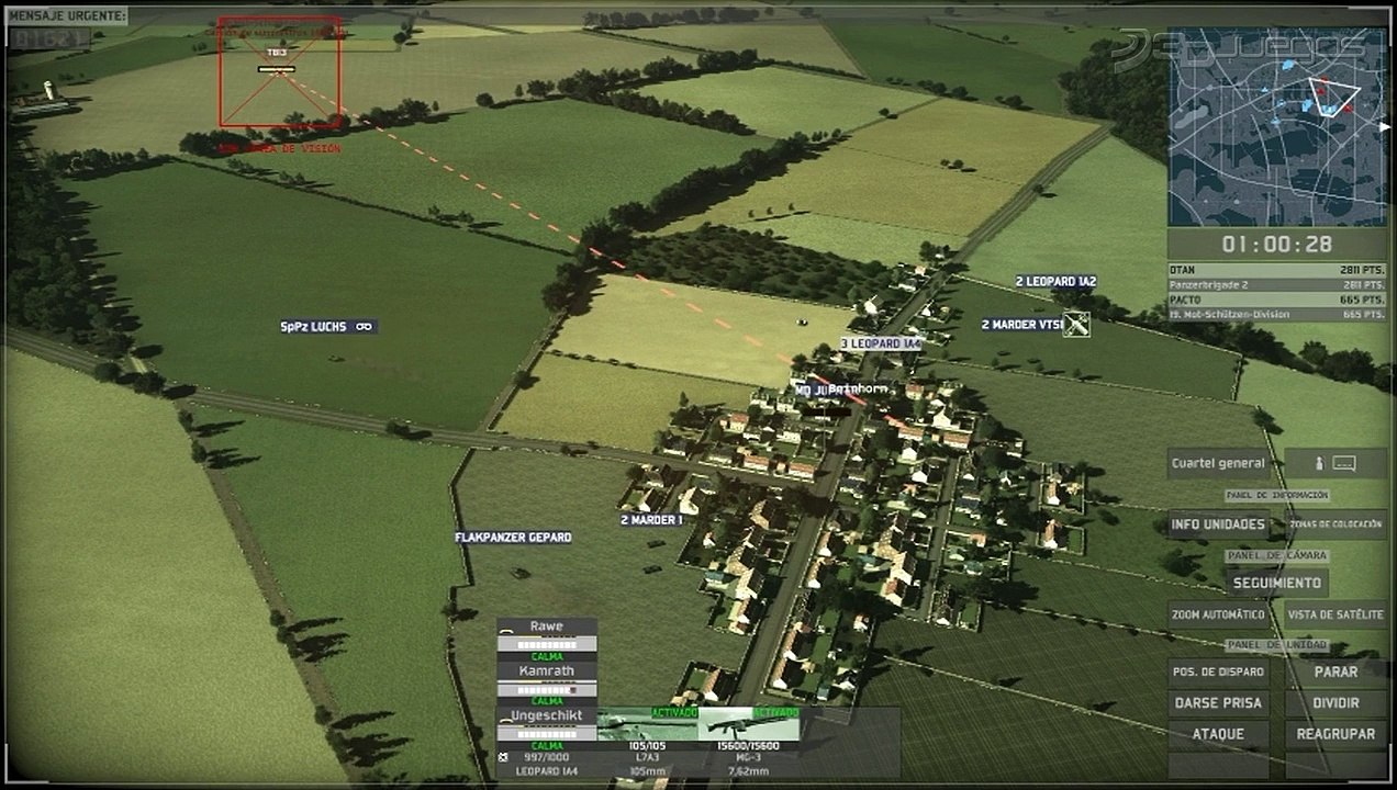 Wargame European Escalation: Gameplay: Táctica de Tenaza