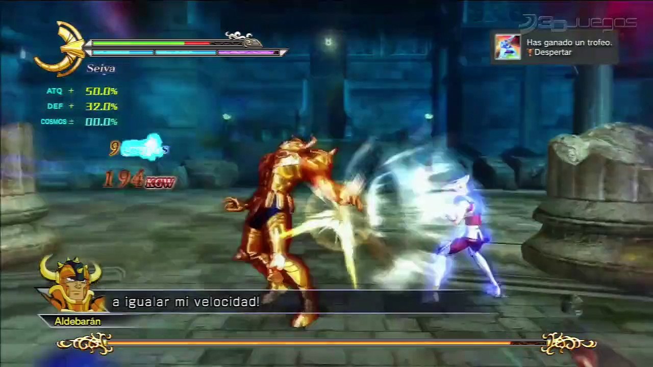 Saint Seiya Batalla por el Santuario: Gameplay:...