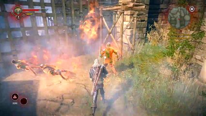 The Witcher 2: Gameplay: Patio de Armas