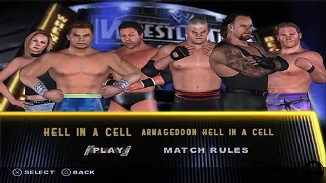 WWE SVR Stacy Keibler vs Charlie Haas vs ChuckPalumbo vs Kane vs Undertaker vs ChrisJericho