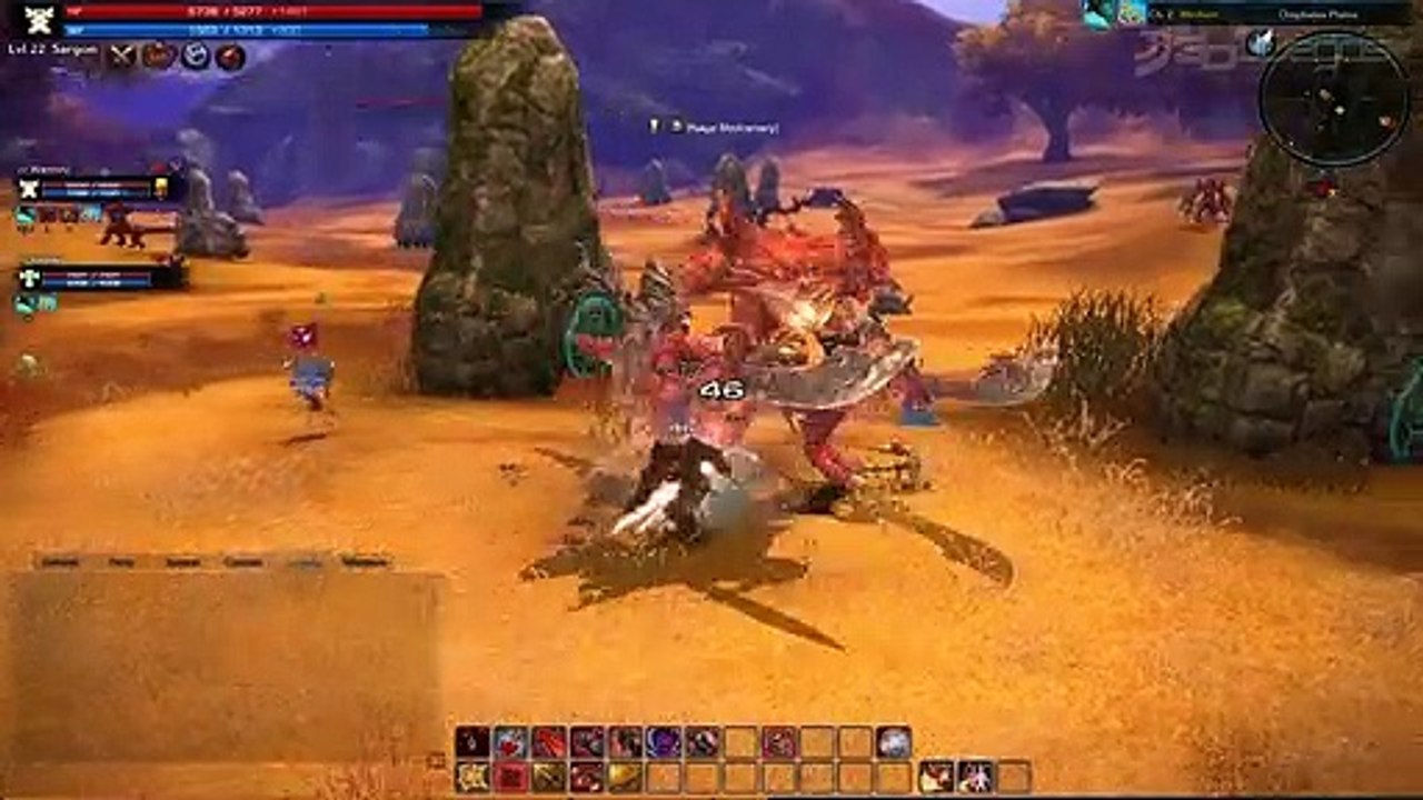 TERA True Action Combat: Gameplay: Batalla Cont...