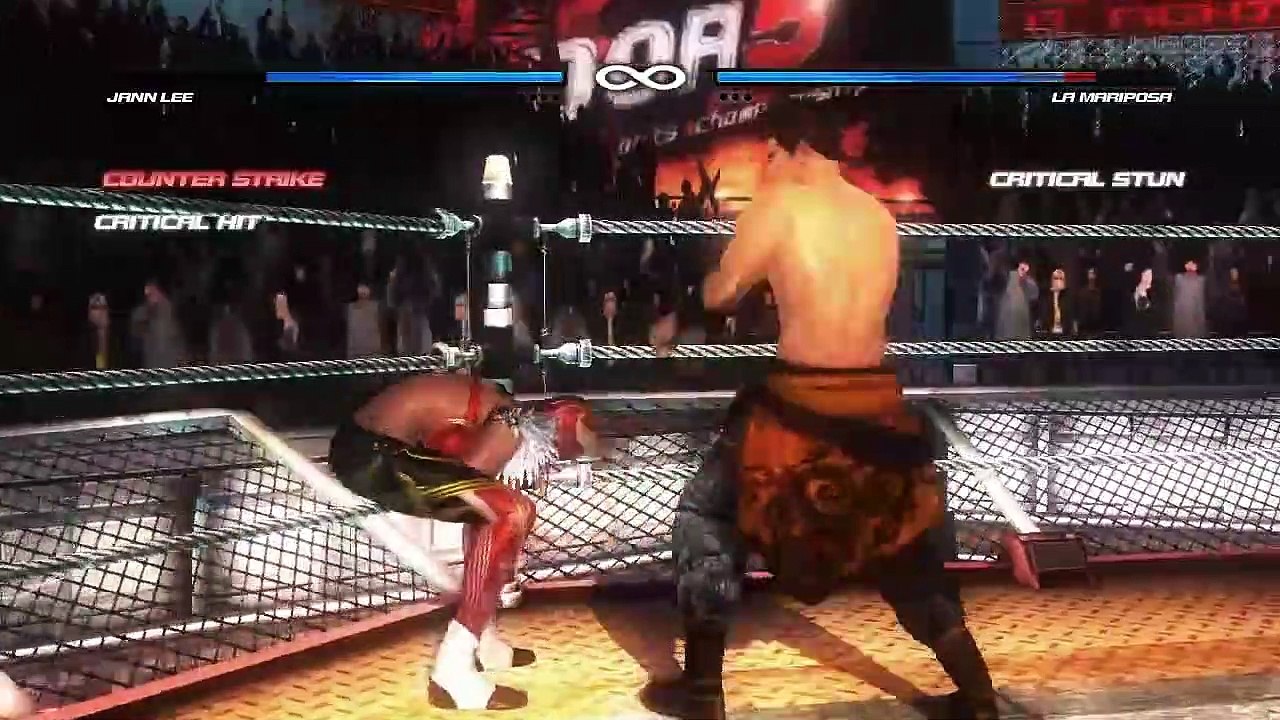 Dead or Alive 5: Jann Lee vs. La Mariposa