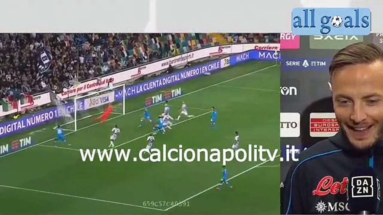 Udinese-Napoli 0-4 20/9/21 intervista dopo gara Amir Rrahmani