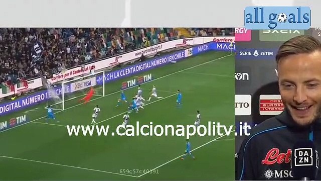 Udinese-Napoli 0-4 20/9/21 intervista dopo gara Amir Rrahmani
